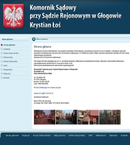 Komornik Sądowy przy SR w Głogowie Krystian Łoś
